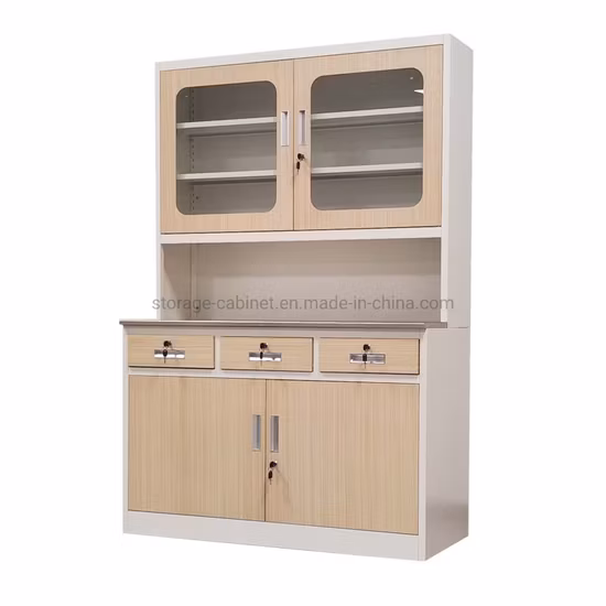 실험실 장비 강철 유리 카운터 디스플레이 Medecine 캐비닛